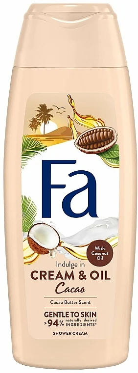 Crema doccia "Cacao e olio di cocco"