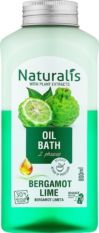 Olio da bagno bifasico "Bergamotto e lime"