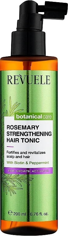 Tonico senza risciacquo al rosmarino per la crescita e la densità dei capelli