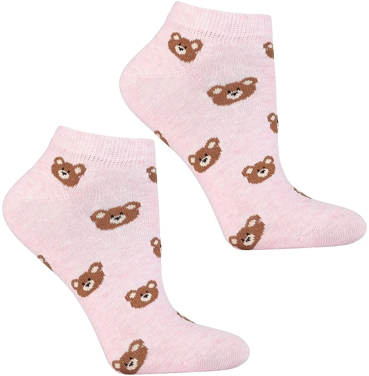 Calzini corti da donna CSD170-154, rosa