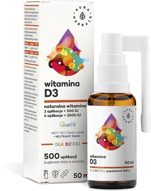 Integratore alimentare per bambini "Vitamina D3 MCT"