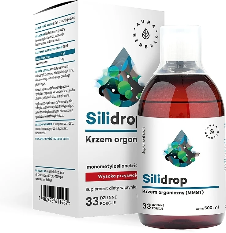Integratore alimentare in forma liquida "Silicio organico"