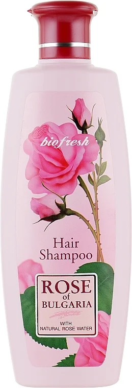 Shampoo all'acqua di rose