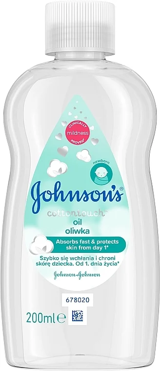 Olio per bambini "Tenerezza di cotone"
