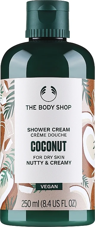 Crema doccia con olio di cocco