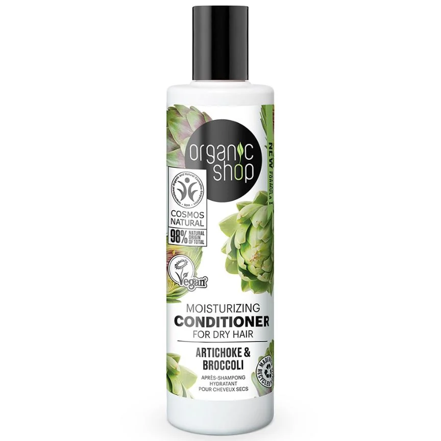 ORGANIC SHOP Artichoke & Broccoli – Moisturizing Conditioner For Dry Hair