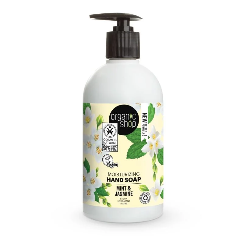 ORGANIC SHOP Mint & Jasmine – Moisturizing Hand Soap