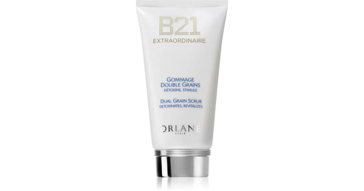 Orlane B21 Extraordinaire Dual Grain Scrub - Peeling per la disintossicazione e la rivitalizzazione della pelle - 75 ml