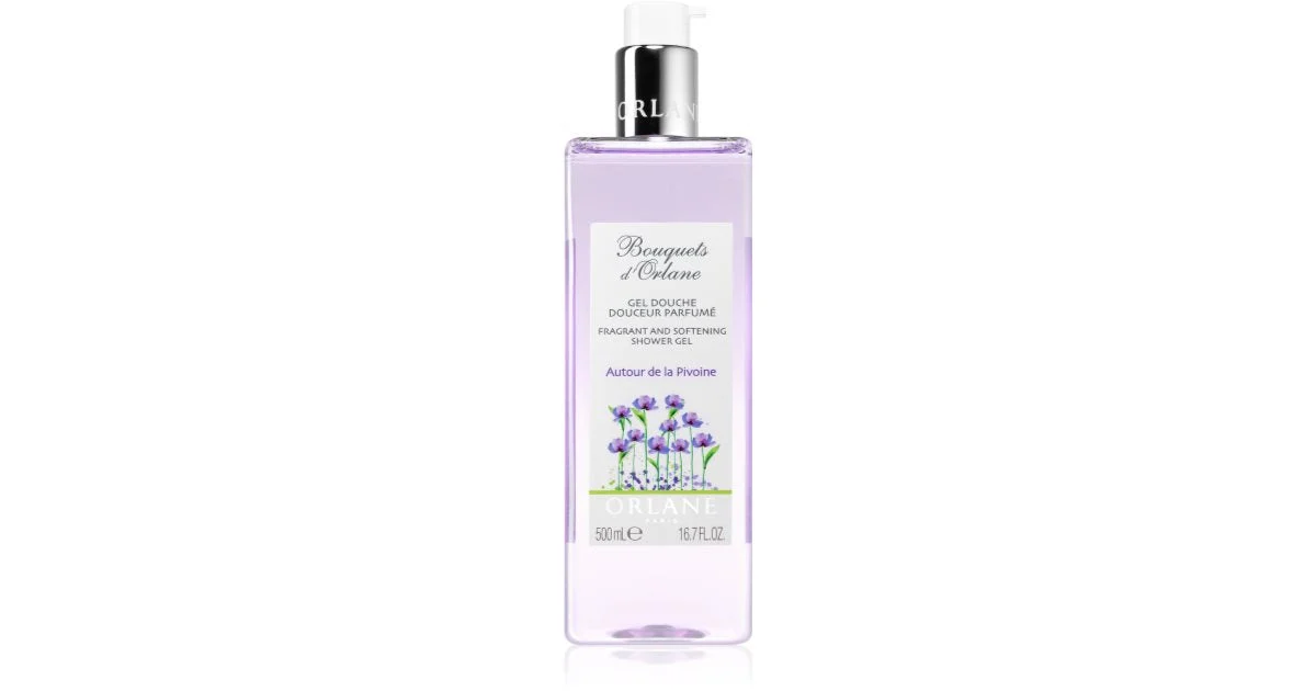 Orlane Bouquets d’Orlane Autour de la Pivoine gel doccia rivitalizzante 500 ml