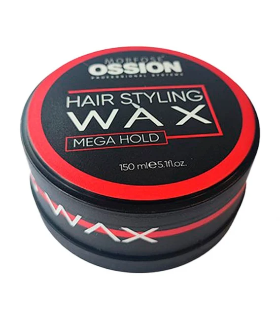 Ossion Hair Styling Wax Mega Hold Red 150 ml