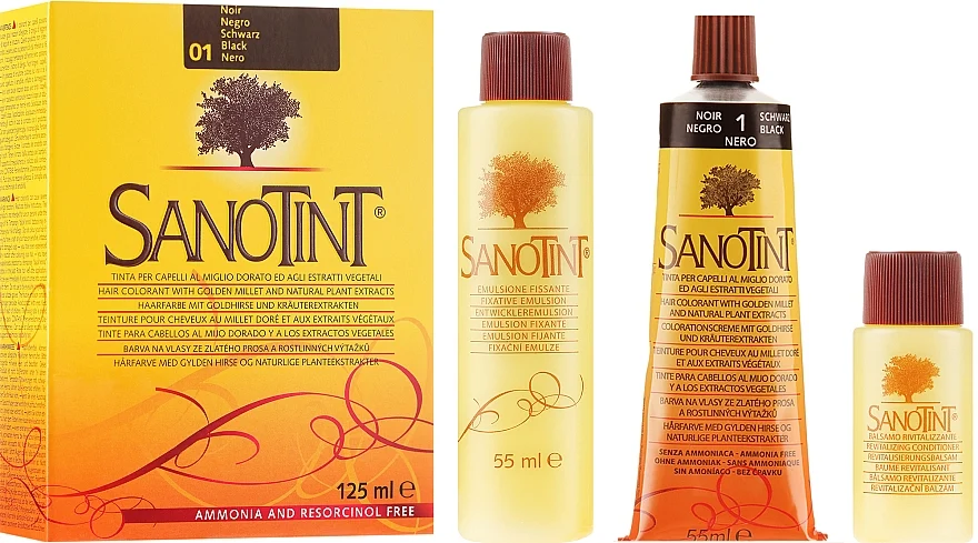 Tinta vegetale per capelli