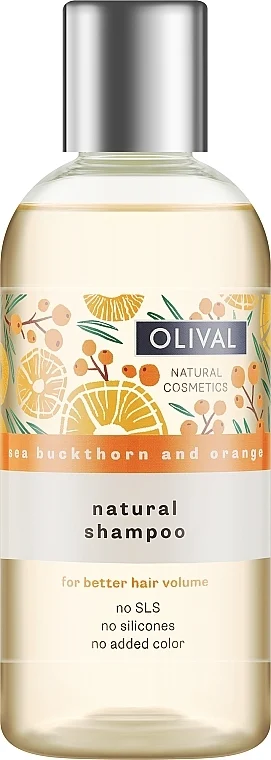 Shampoo naturale "Olivello spinoso e Arancia"