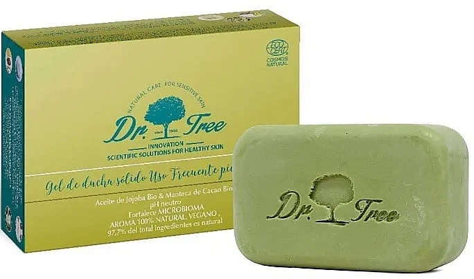 Gel doccia solido per uso frequente
