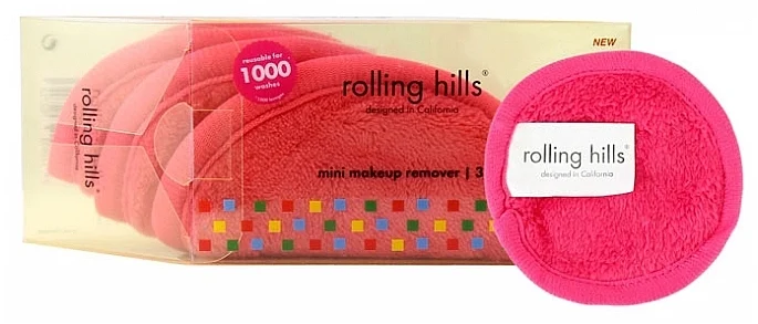 Mini dischetti struccanti riutilizzabili, rosa, rosa
