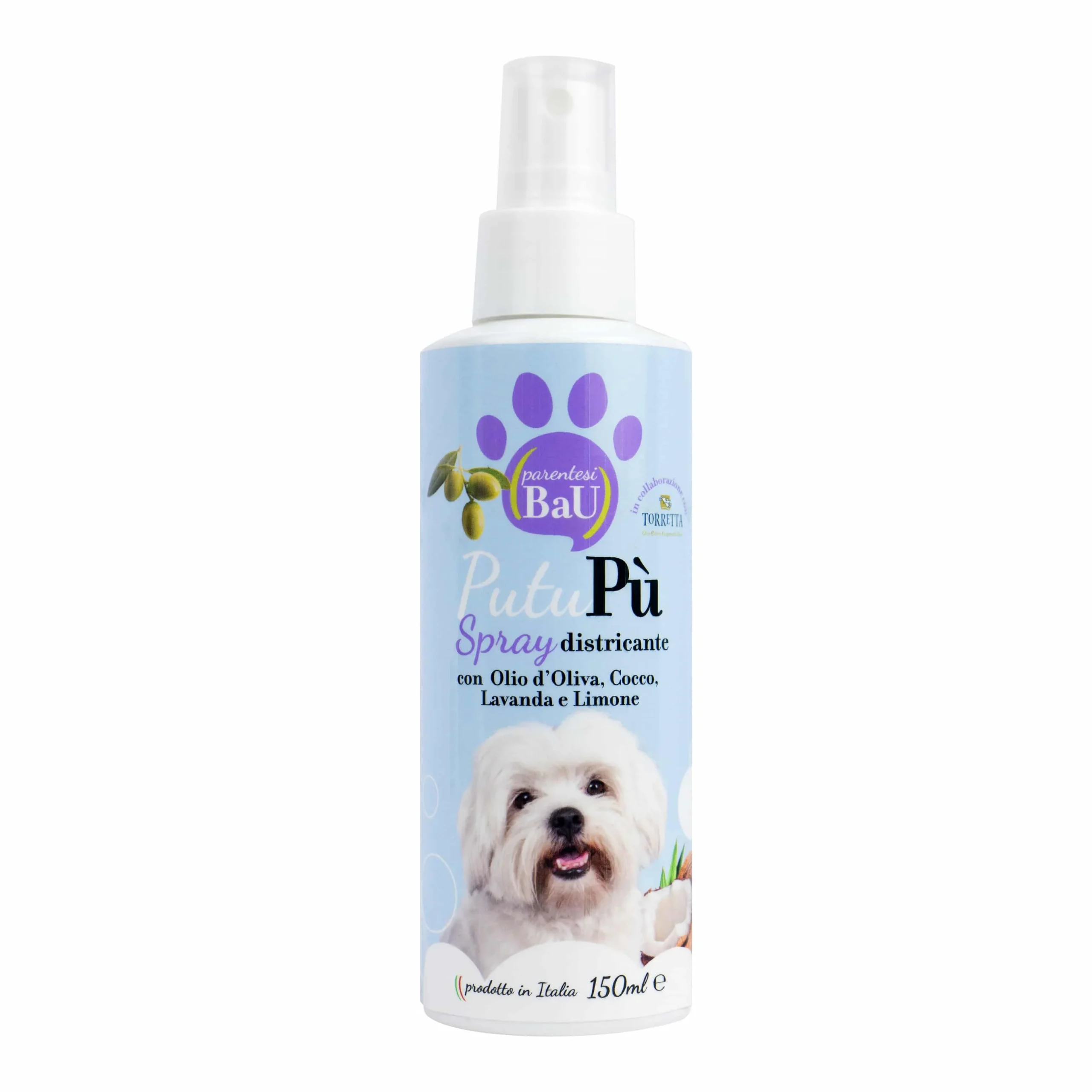 PARENTESI BAU PutuPù – Spray Districante per Cani