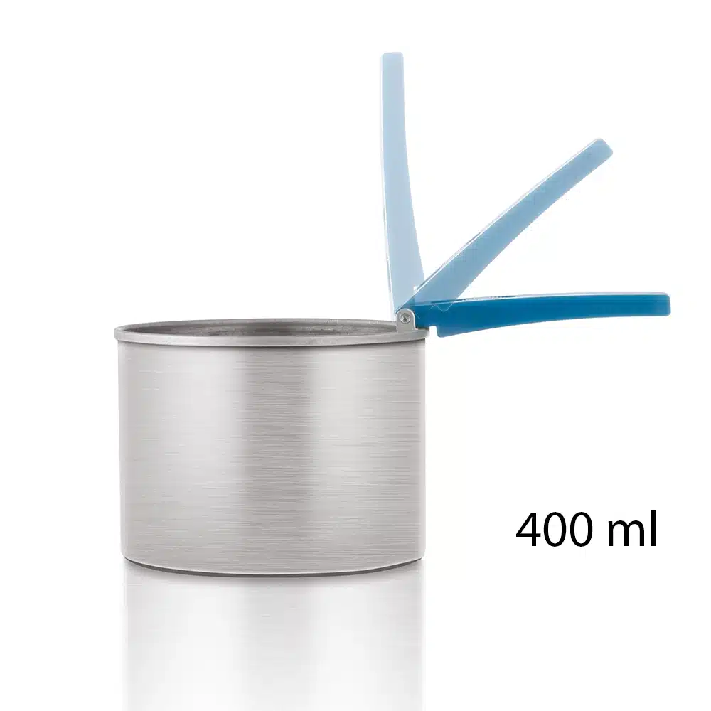 Pentolino con manico per cera depilatoria da 400 ml