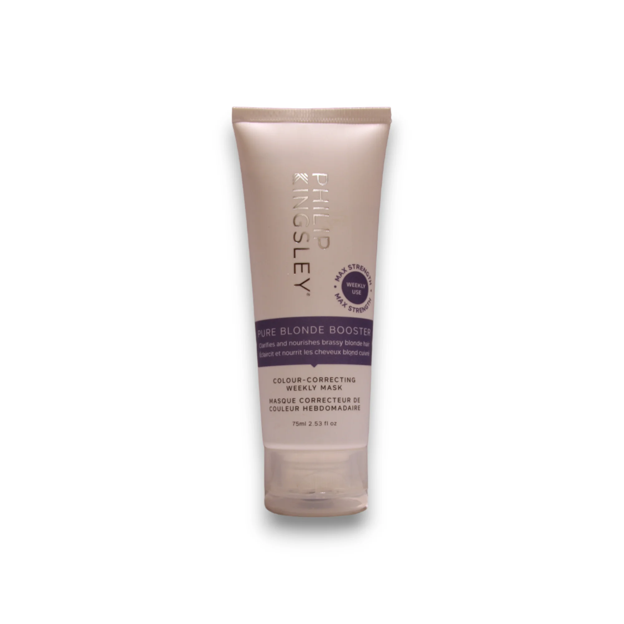Philip Kingsley Pure Blonde Booster maschera trattamento Idratante e Chiarificante Settimanale 75 ml
