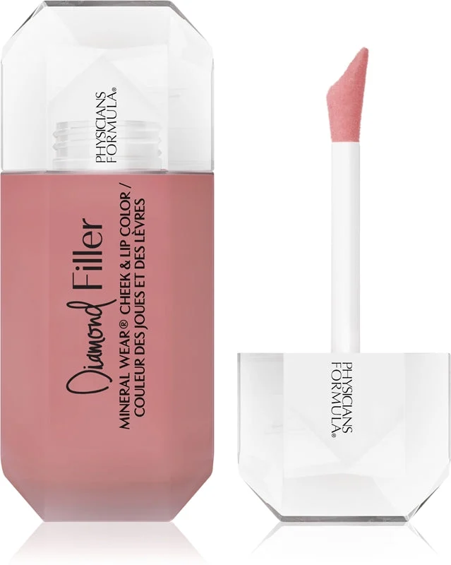 Physicians Formula Mineral Wear® Diamond Filler rossetto e blush colore Brilliant Peach 7,3 ml