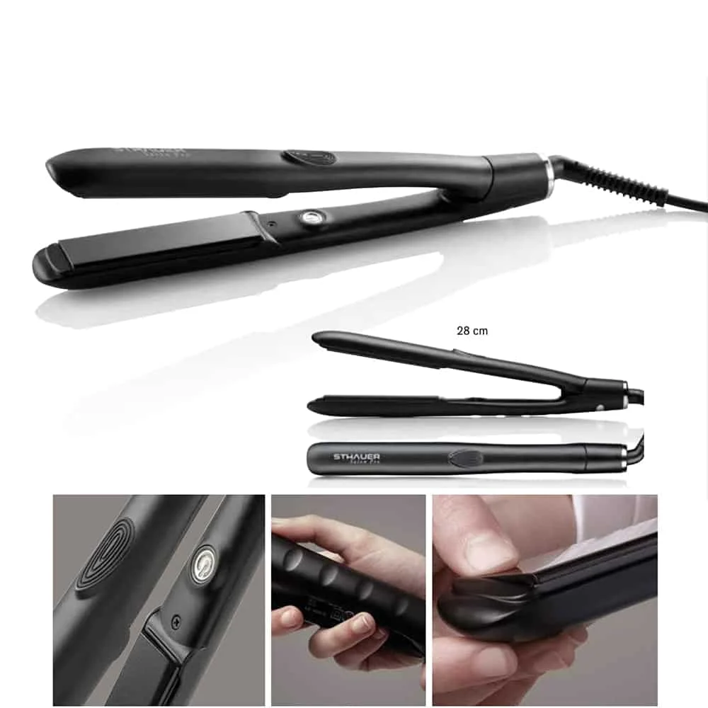 Piastra Capelli Professionale STYLER PRO 185° STHAUER Ceramica Tourmalina per Styling Sicuro e Brillante