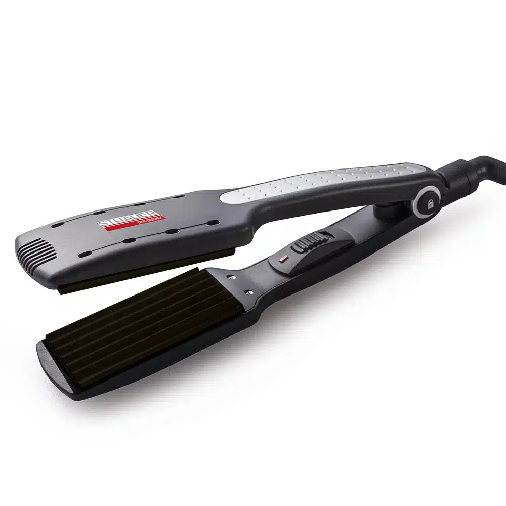 PIASTRA FRISE’ PER CAPELLI PARRUCCHIERE IN CERAMICA TOURMALINA 200° STHAUER JAVA