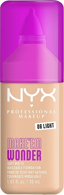 NYX Professional Make Em Wonder Soft Matte Foundation