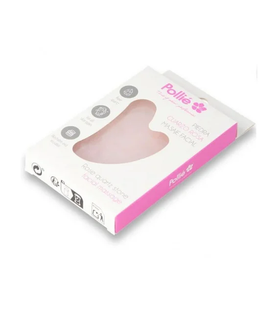 Pollié Rose Quartz Facial Massage Stone