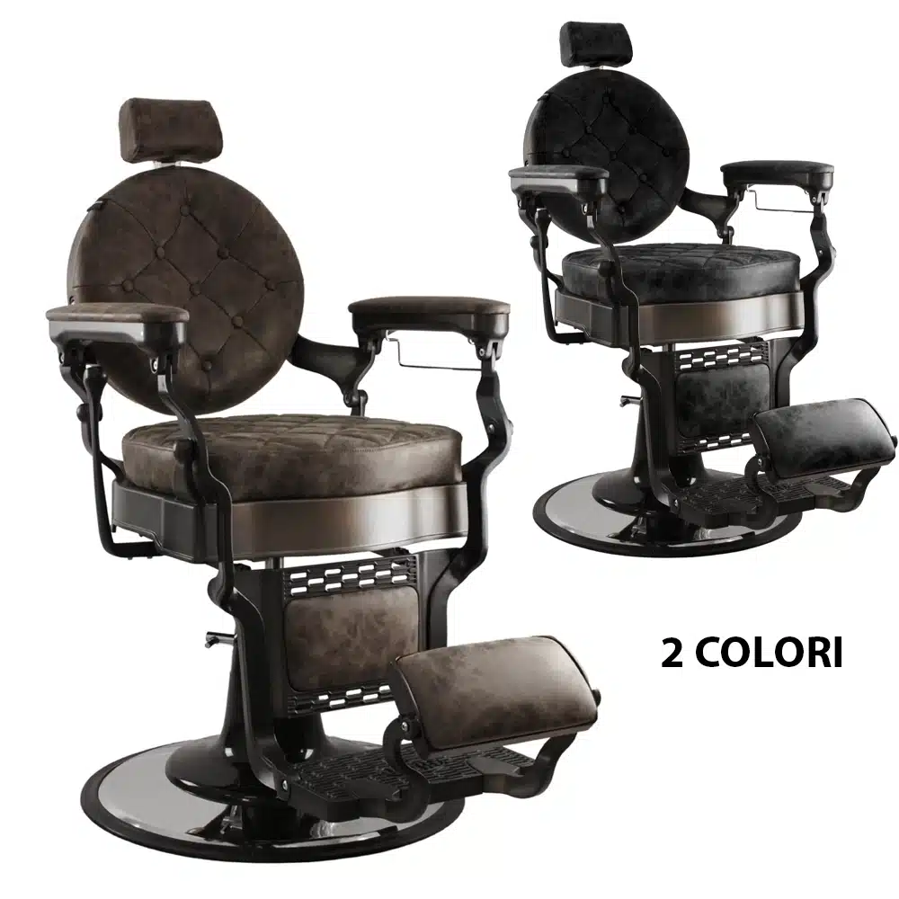 POLTRONA DA BARBIERE BARBER SHOP PER UOMO