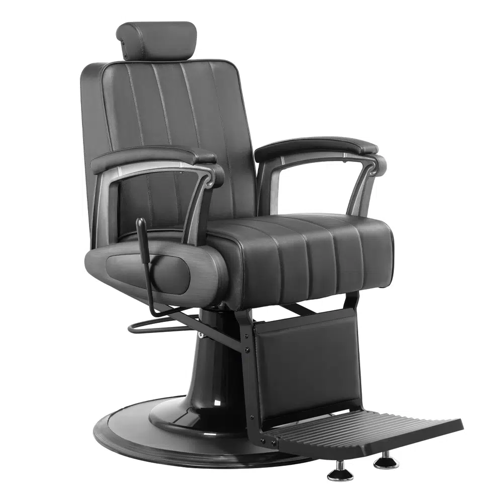 Poltrona da Parrucchiere uomo Barbiere reclinabile CREST Barber Shop MUDI