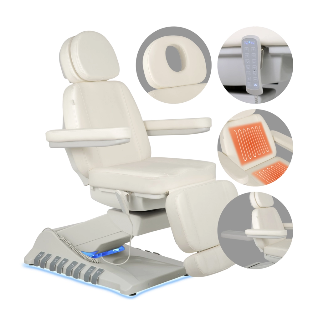 Poltrona elettrica per estetista centro estetico con riscaldamento LUX Pro 5