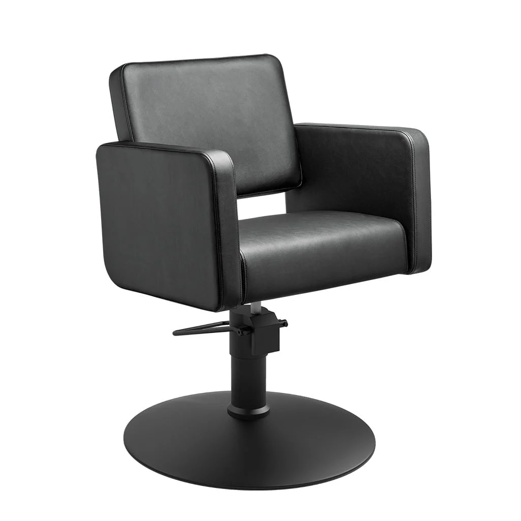 Sedia Poltrona da Taglio Capelli Donna Nera Class R 2.0 MUDI WEELKO