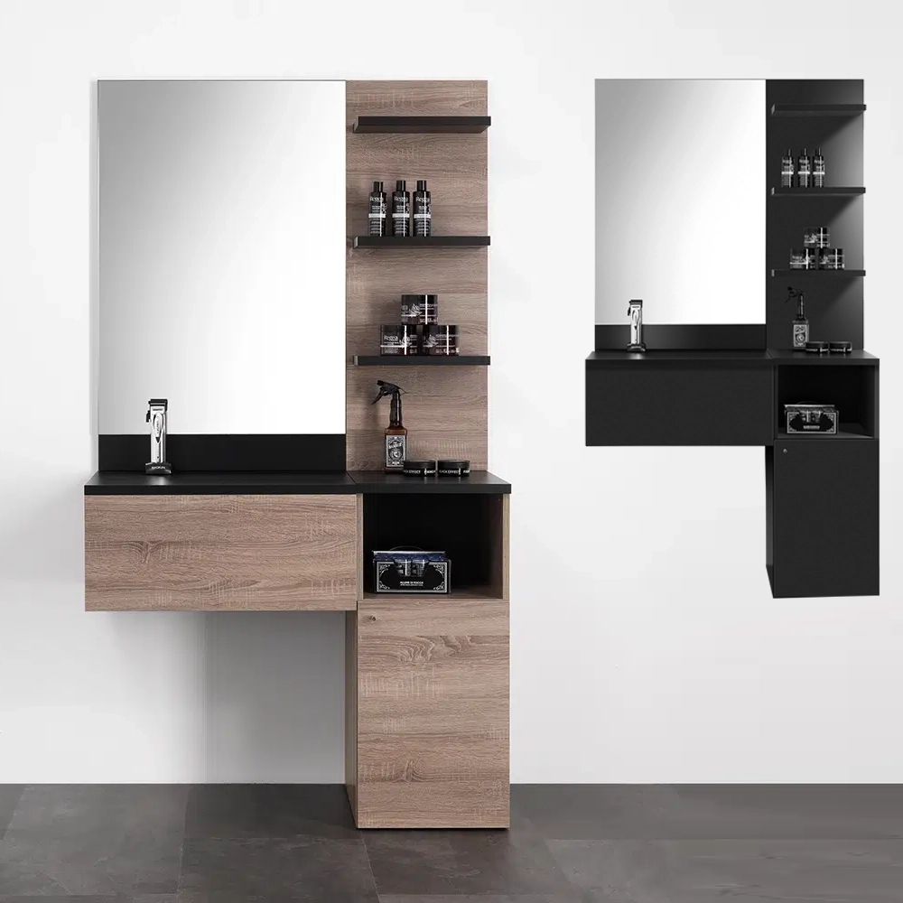 BARBER STATION LIGHT – POSTAZIONE DA LAVORO PER PARRUCCHIERE E BARBIERE