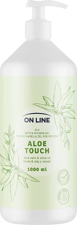 Gel schiuma doccia "Tocco di Aloe"