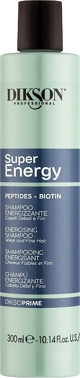 Shampoo energizzante per capelli deboli e fini