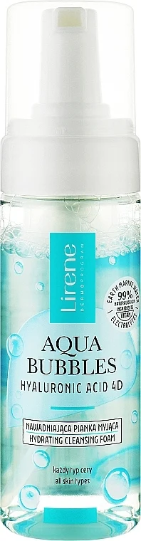 Schiuma detergente viso idratante