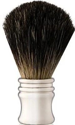 Pennello da barba in pelo di tasso, metallo