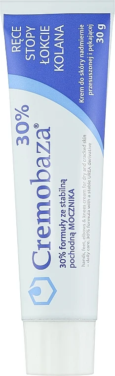 Crema all'urea, emolliente e idratante