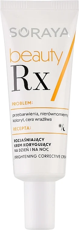 Crema correttiva per pelli sensibili con discromie e tono cutaneo non uniforme