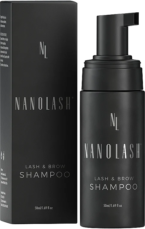 Shampoo per ciglia e sopracciglia