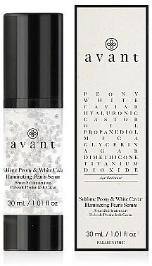 Siero illuminante con perle al caviale bianco