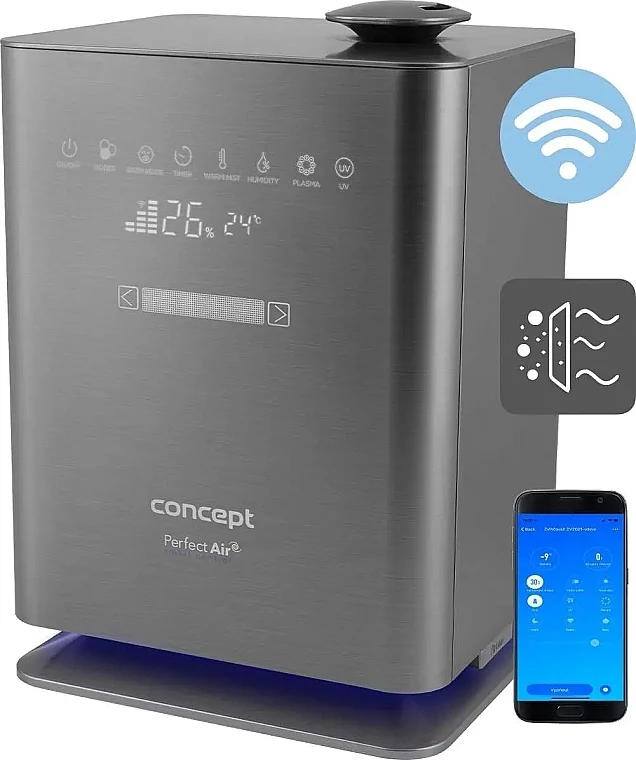 Umidificatore con diffusore di aromi 2 in 1, ZV2021