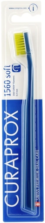 Spazzolino da denti "Soft", blu-verde