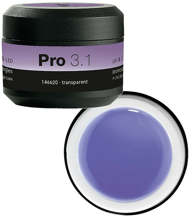 Gel per unghie monofase, trasparente