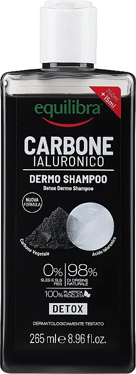 Shampoo carbone attivo