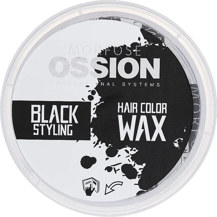 Cera modellante e colorante per capelli