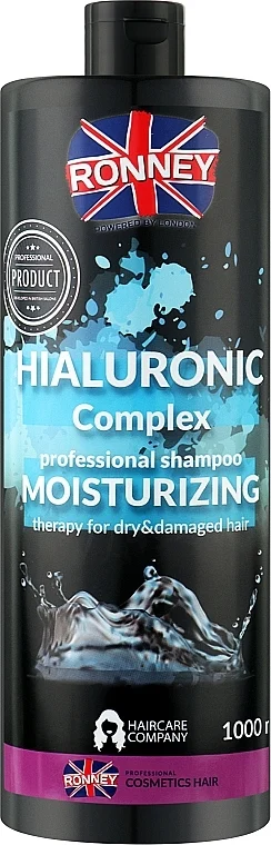 Shampoo all'acido ialuronico per capelli secchi e danneggiati