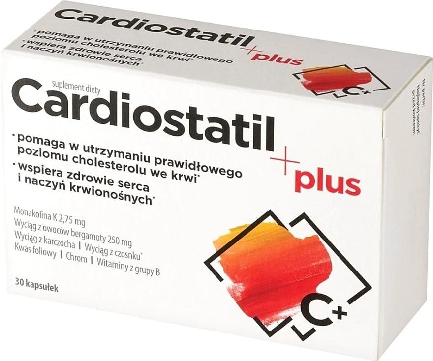Integratore alimentare per il corretto livello di colesterolo nel sangue e la salutare funzione cardiaca