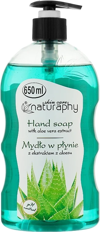 Sapone liquido per le mani all'Aloe Vera