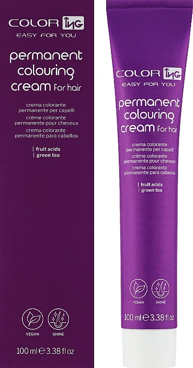 Crema colorante con olio di Macadamia
