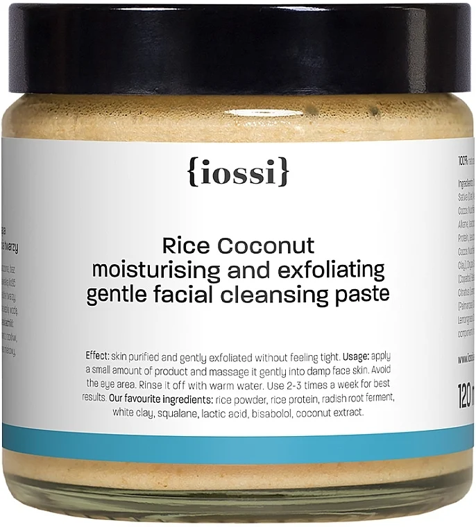 Pasta detergente viso "Riso e cocco"