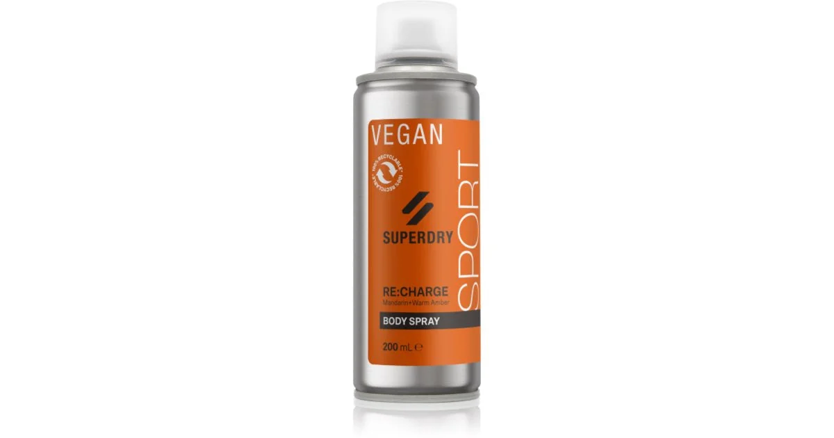 Superdry ricarica spray corpo per uomo 200 ml